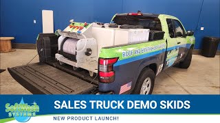 SoftWash Systems Sales Truck Demo Skid Walkaround [upl. by Maje428]