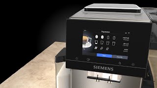 Siemens espressomachine aromaSelect [upl. by Lissak]