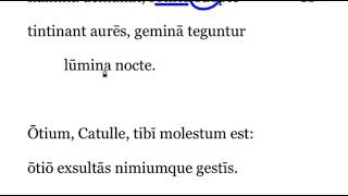 Catullus 51916 [upl. by Mckenzie]