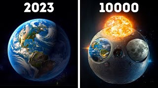 Earths evolution timelapse  Planets in 100 million years  Space Documentary [upl. by Llenrad20]