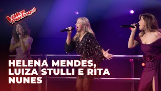 Helena Mendes Luiza Stulli e Rita Nunes  Batalhas  The Voice Portugal 2024 [upl. by Atsirk]