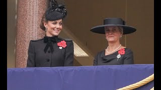 The Princess of Wales stole the show at Remembrance 2024 in Whitehall London [upl. by Monroe]