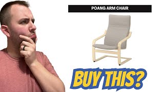 Ikea Poang Arm Chair Review  Best Arm Chair On Amazon [upl. by Marylou]