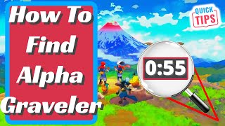 How To Find A Alpha Graveler  Pokemon Legends Arceus  Alpha Graveler Catching Location Guiide [upl. by Hollingsworth]