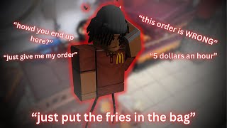 the roblox MCDONALDS experience [upl. by Sara]