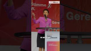 Ein faires Rentensystem gegen Altersarmut wagenknecht bsw rente Brandenburg wahlen [upl. by Aivatal]