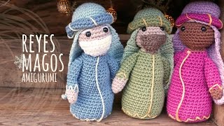 Tutorial Belén Amigurumi Part 4 Reyes Magos Nativity English subtitles [upl. by Noirret]