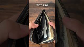 TIDY SLIMHallelujahハレルヤ一万円台で購入できるコスパのいいコンパクト財布 革財布 wallet 長財布 [upl. by Zeculon497]