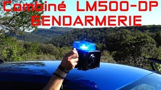 Combiné LM500DP gyropharesirène Gendarmerie Mégane RS [upl. by Enomys]