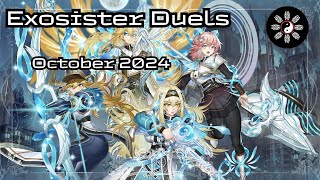 Exosister Duels  October 2024 EDOPro [upl. by Katya]