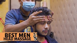 Best Men Head Massage I Munna amp Guys [upl. by Adnert]