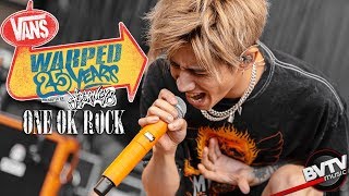 ONE OK ROCK  quotThe Beginningquot LIVE  Warped Tour 25th Anniversary 2019 ライブ 演奏シ [upl. by Harrat]