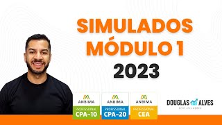 Simulados ANBIMA módulo 1 ATUALIZADO 2023 CPA 10 CPA 20 e CEA [upl. by Elbert103]