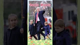 President Trump with his lovely grandkids trump melaniatrump shorts fpy [upl. by Mcnully727]