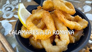 CALAMARES a la ROMANA ¡¡ Trucos salen ESTUPENDOS [upl. by Nyrhtac]