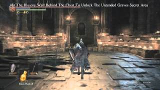 Dark Souls 3  Untended Graves Location Secret Optional Area [upl. by Nellak]