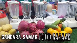 Food trip at Gandara Samar food bazaar [upl. by Tarr]