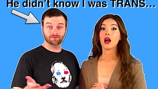 HE DIDNT KNOW I WAS TRANS  TRANSGENDER TRIVIA w Will  Caroland [upl. by Kellyn]