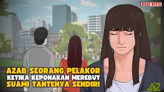 AZAB SEORANG PELAKOR KETIKA KEPONAKAN MEREBUT SUAMI DARI TANTENYA SENDIRI  SINETRON AZAB [upl. by Oskar]