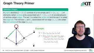 Lecture quotChannel Coding Graphbased Codesquot Chapter 3 Vid 4 quotTanner Graph Representationquot [upl. by Sihtnyc]