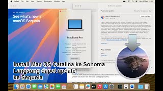 Instal Mac OS Catalina Ke Sonoma di MacBook Pro Mid 2012 FULL TUTORIAL 🔥 [upl. by Nelie]