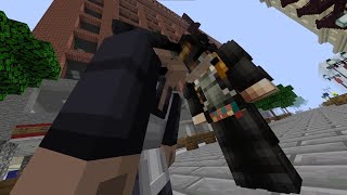 Jotaro Beat Up Steely Dan Minecraft Shorts [upl. by Lyrak]