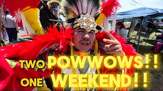 Competing at TWO POWWOW’s in ONE WEEKEND [upl. by Notserp535]