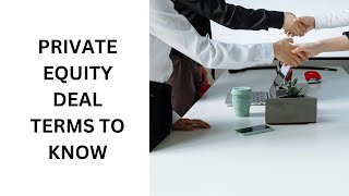 Private Equity Deal Terms to KnowPreMoney Post Money Valuation convertibles Ratchet etc [upl. by Llehsim383]