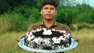 Home Made Black Forest Cake  ഓവൻ ഇല്ലാതെ അടിപൊളി ബ്ലാക്ക് ഫോറസ്റ്റ് കേക്ക് Black Forest Cake Recipe [upl. by Yekcim]