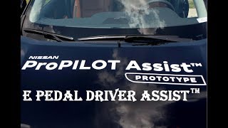 Nissan ProPilot Assist and e Pedal Driver Assist technology nicely explained in 150 sec [upl. by Gurolinick]