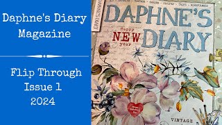 Daphnes Diary Magazine Issue 1 2024 Flip Through [upl. by Iliak]