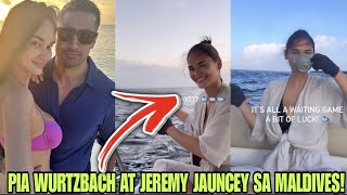 Pia Wurtzbach at Jeremy Jauncey Ganito ang Kanilang Ganap sa Beach Resort Ng Maldives [upl. by Good]