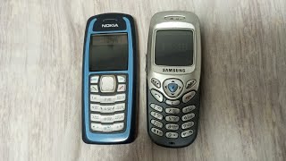 Битва телефонов Nokia 3100 vs Samsung SGHC200 [upl. by Farris]