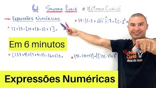 COMO RESOLVER EXPRESSÕES NUMÉRICAS  EM 6 MINUTOS [upl. by Kavanagh]