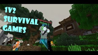 1v2 Survival Games Hive Minecraft [upl. by Roee]