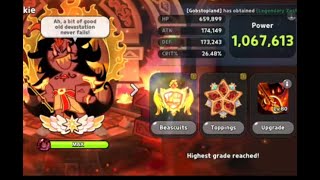 Cookie Run Kingdom My 10K Arena team Biscuits and Toppings and some Arena [upl. by Marchese882]