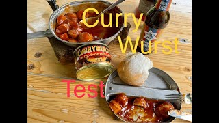 Currywurst aus der Dose scharf testen [upl. by Ttej]