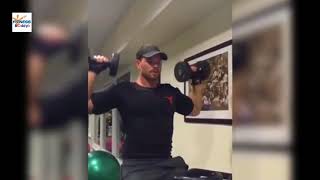 Kellan Lutz Workout for Hercules  Fitness Buddy [upl. by Evadnee]