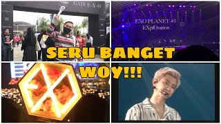 VLOG EXO PLANET 5 EXPLORATION IN JAKARTA [upl. by Tedda]