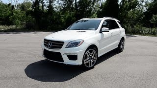 2012 MercedesBenz ML63 AMG Performance Package  WINDING ROAD POV Test Drive [upl. by Brady]