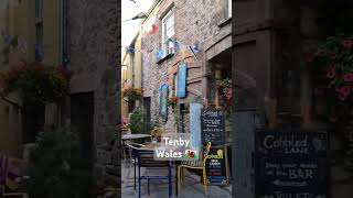 TENBY WALES  UNITED KINGDOM WALKING TOURS shorts reels travel viral fitzwalkingtours [upl. by Vitalis965]