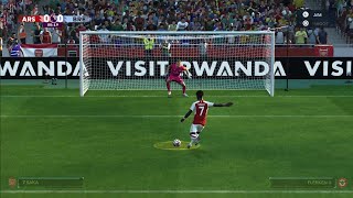 Arsenal vs Brentford  Saka Bukayo Miss the Penalty Hit The CrossBar 😱My prediction [upl. by Nauqad944]