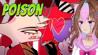 Poison  Hazbin Hotel Reaction  Stop hurting Angel please [upl. by Archibald]