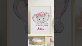 10 Personalized Baby Girl Nursery Ideas  Adorable amp Creative Nursery Room Inspirations [upl. by Vanya]