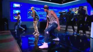 Chris Brown Performs Yeah 3x live on GMA [upl. by Efi]