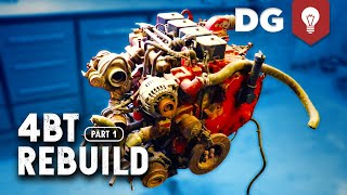 Rebuilding the Tahoes 4BT Cummins Engine EP1 [upl. by Onahpets]