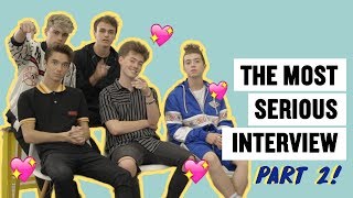 The Most Serious Interview with Why Dont We Part 2 [upl. by Lantz]