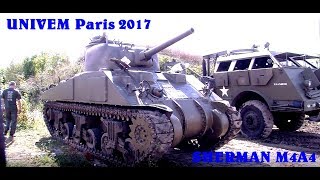 UNIVEM Paris Journées du patrimoine 2017 Shériff Sherman M4A4 [upl. by Eiloj]