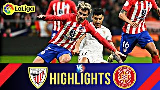 Athletic Bilbao VS Girona  Highlights  Spain Laliga  6 October 2024 [upl. by Delcine]