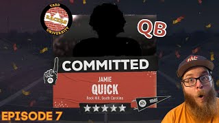 The Best Recruit in College Football 25 Wants Us  Teambuilder Dynasty Ep 7 [upl. by Drud551]